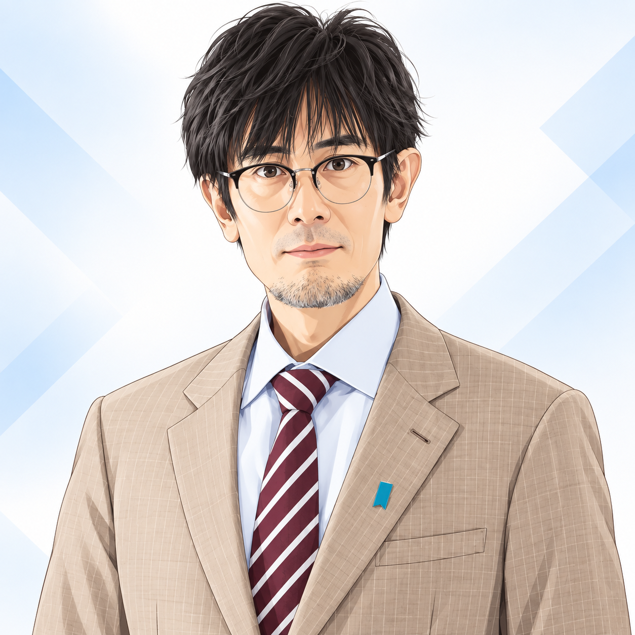 前田先生のイラスト